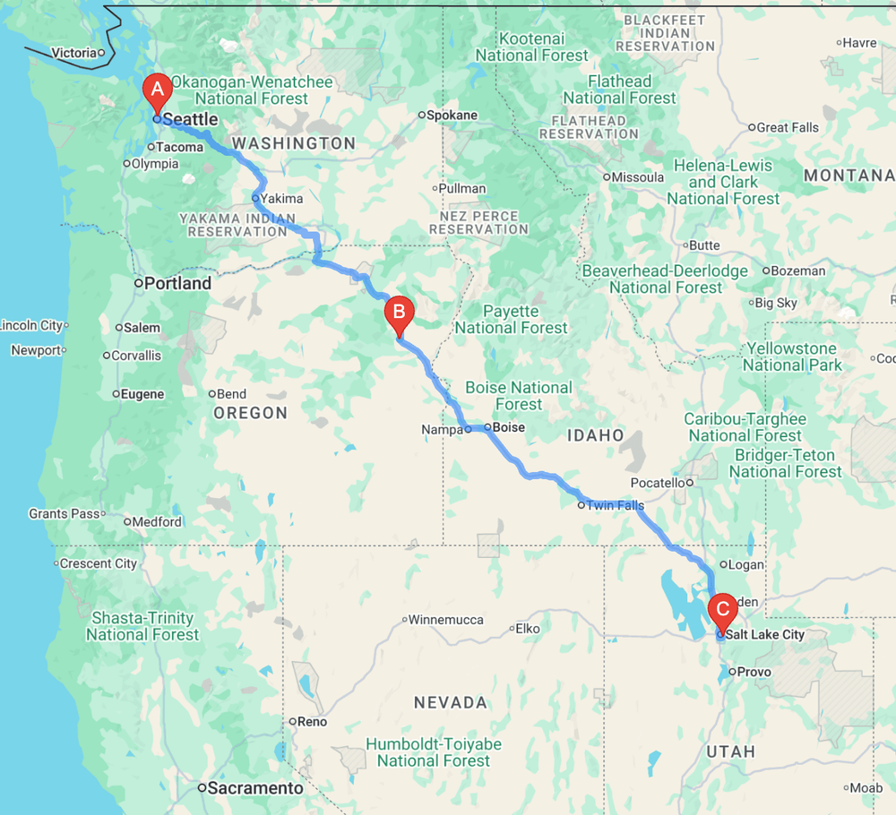 Seattle says goodbye (also, always purchase the Budget Truck insurance)